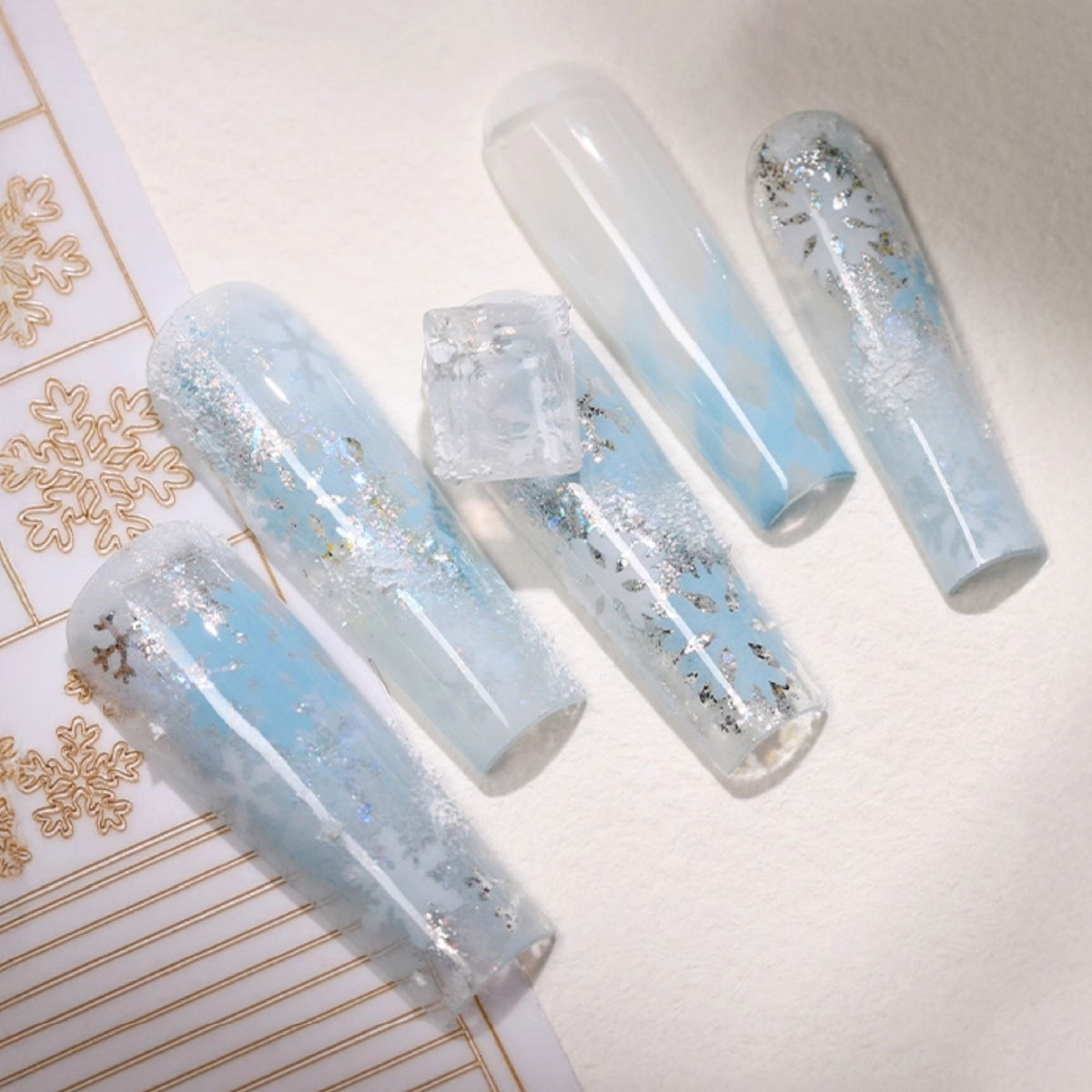 Mr. Nail Nail Art Stencils Stickers
