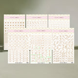 Mr. Nail Nail Art Stencils Stickers