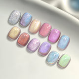 Mr Nail Rainbow Cat Eye Gel Polish (Full Set)