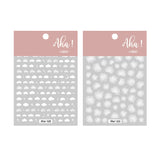 Muted Whisper Nail Art Stickers