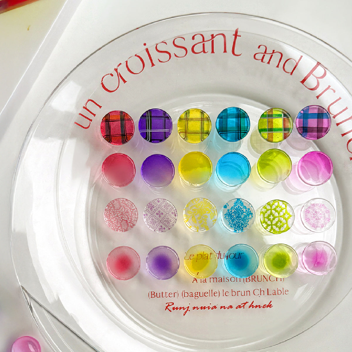 Nail & Yolly Glazed Candy Gel Palette / 18 Colours