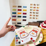 Nail & Yolly Retro Doodle Duck Drawing Gel Palette / 18 Colours