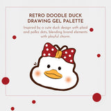 Nail & Yolly Retro Doodle Duck Drawing Gel Palette / 18 Colours