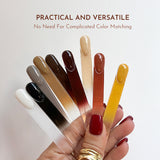 Nail & Yolly Retro Doodle Duck Drawing Gel Palette / 18 Colours