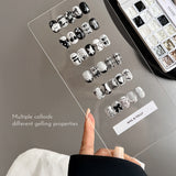 Nail & Yolly Trinket Treasure Textured Gel Palette / 18 Colours
