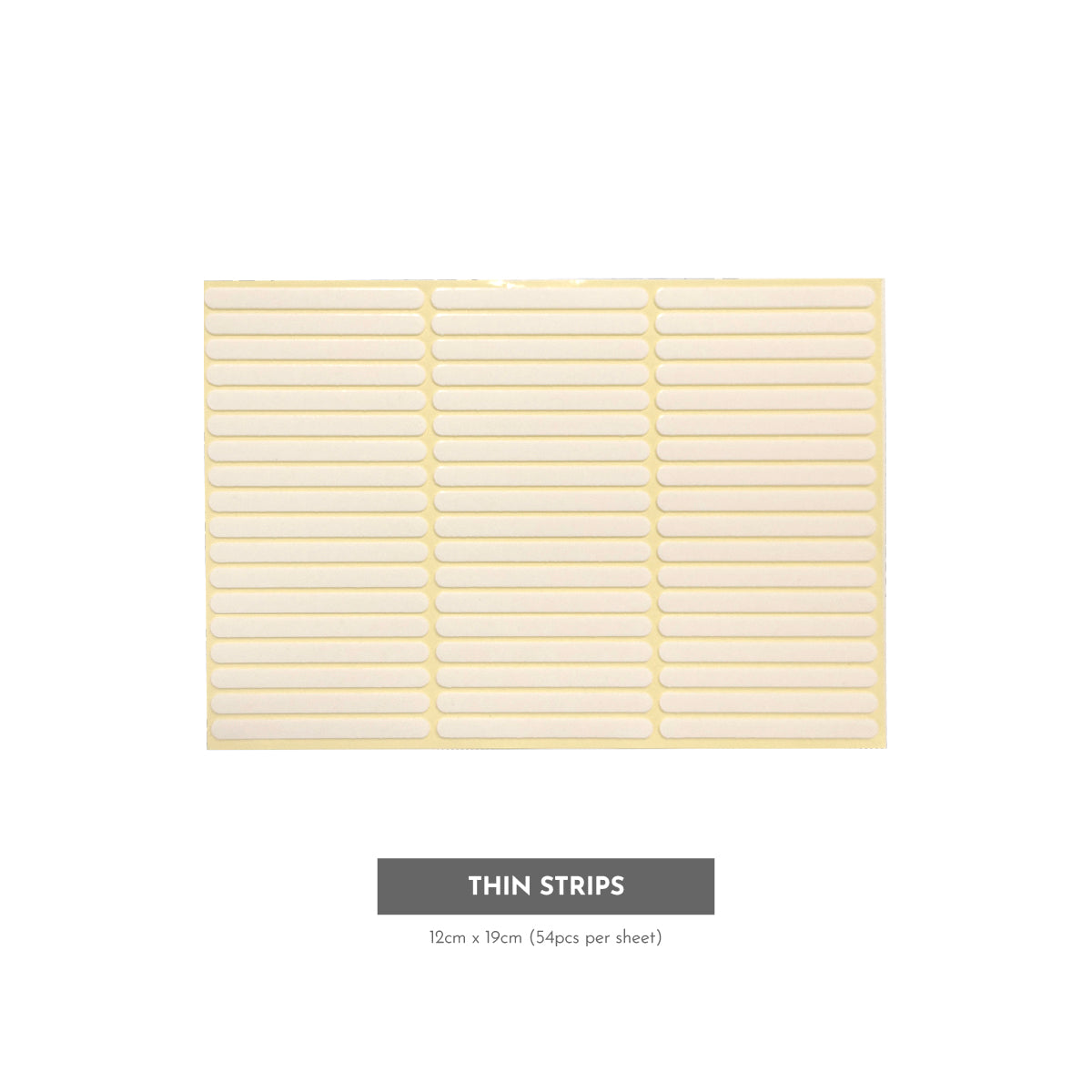 Double-sided Nano Gel Adhesive Tape Strips