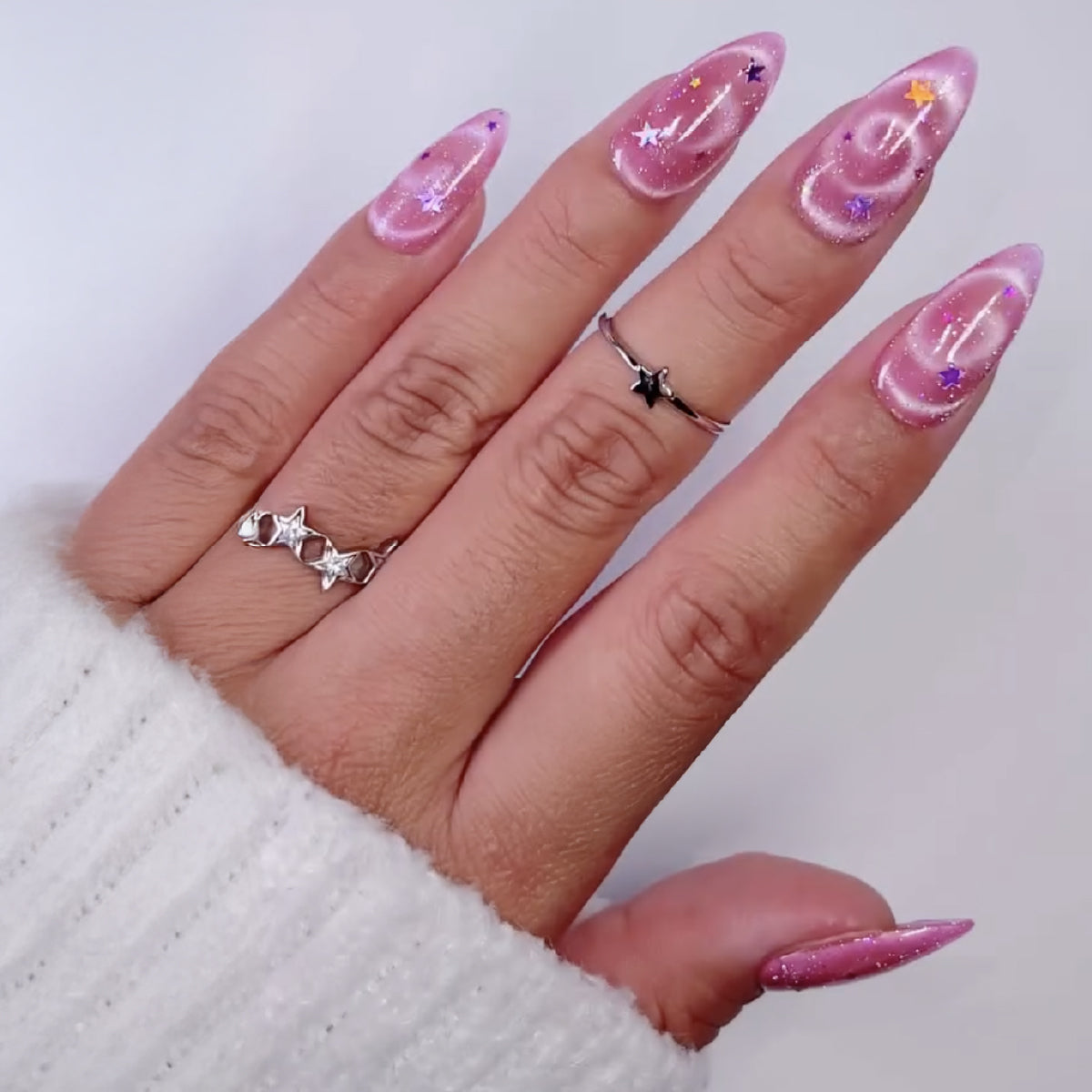 Nail Art Cateye Swirl Magnet Wand