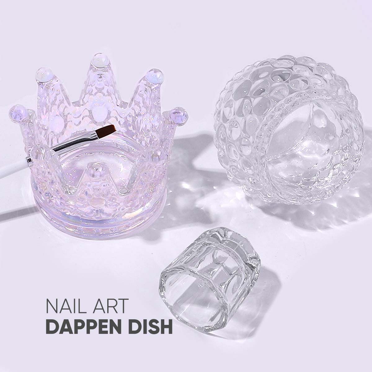 Nail Art Dappen Glass Dish