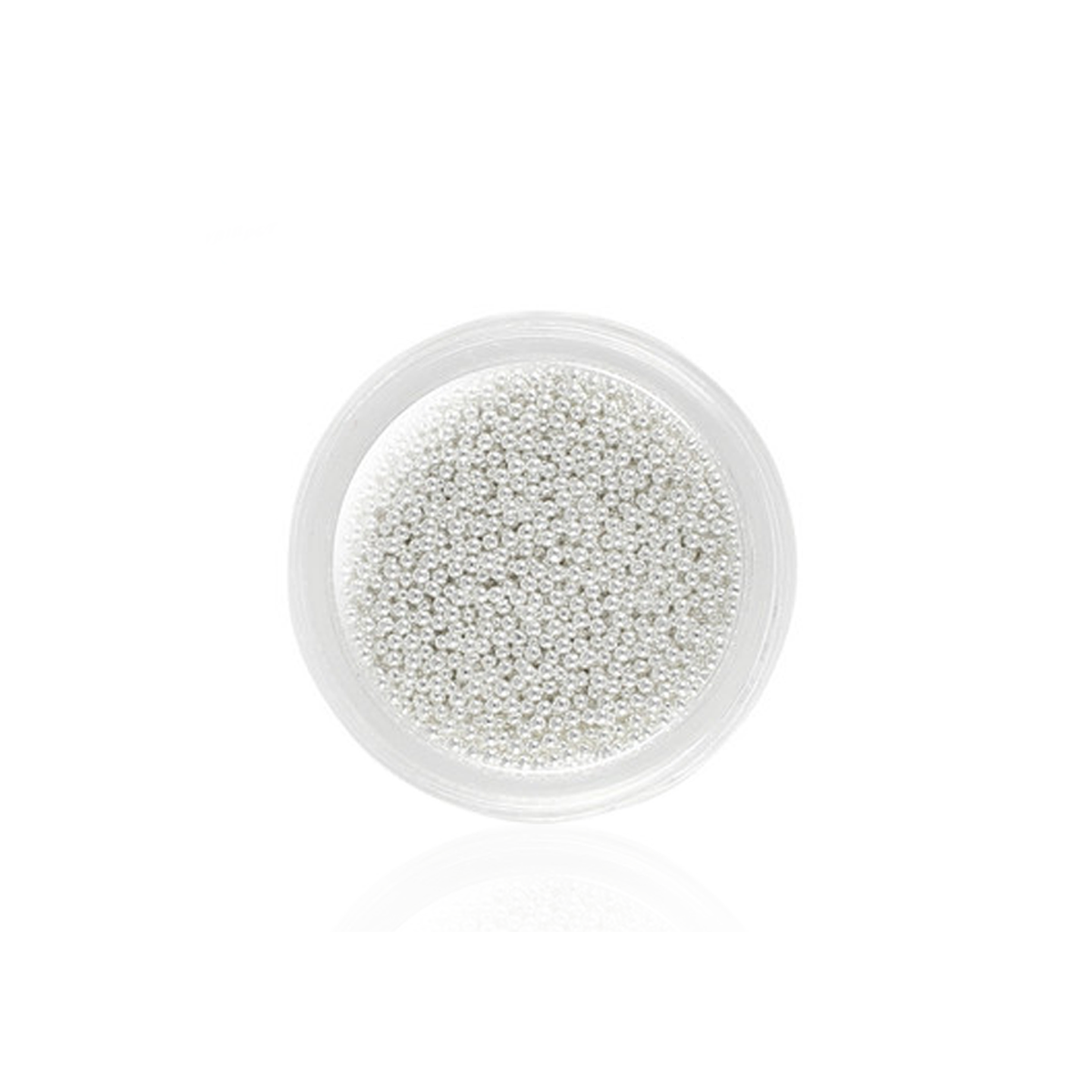 Nail Art Silver Caviar Beads