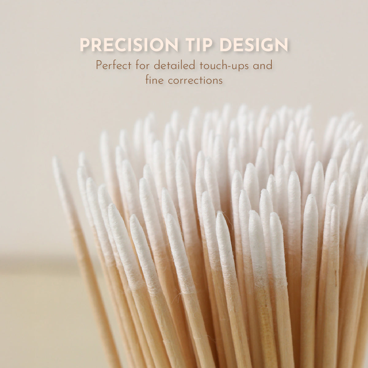 Nail Art Wooden Sticks Cotton Swabs