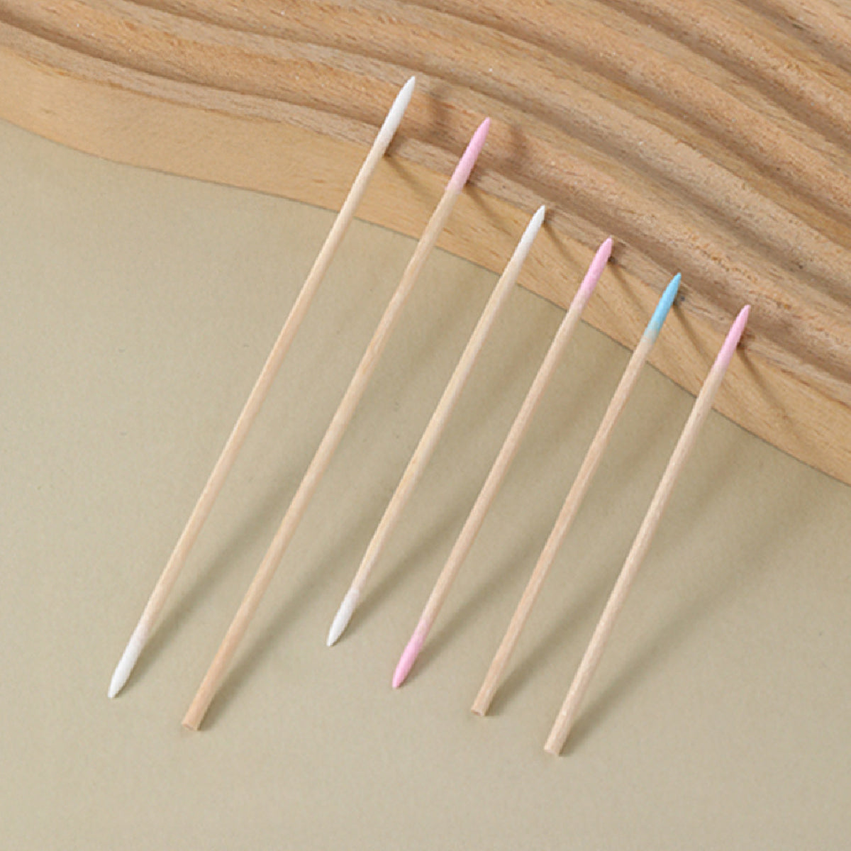 Nail Art Wooden Sticks Cotton Swabs