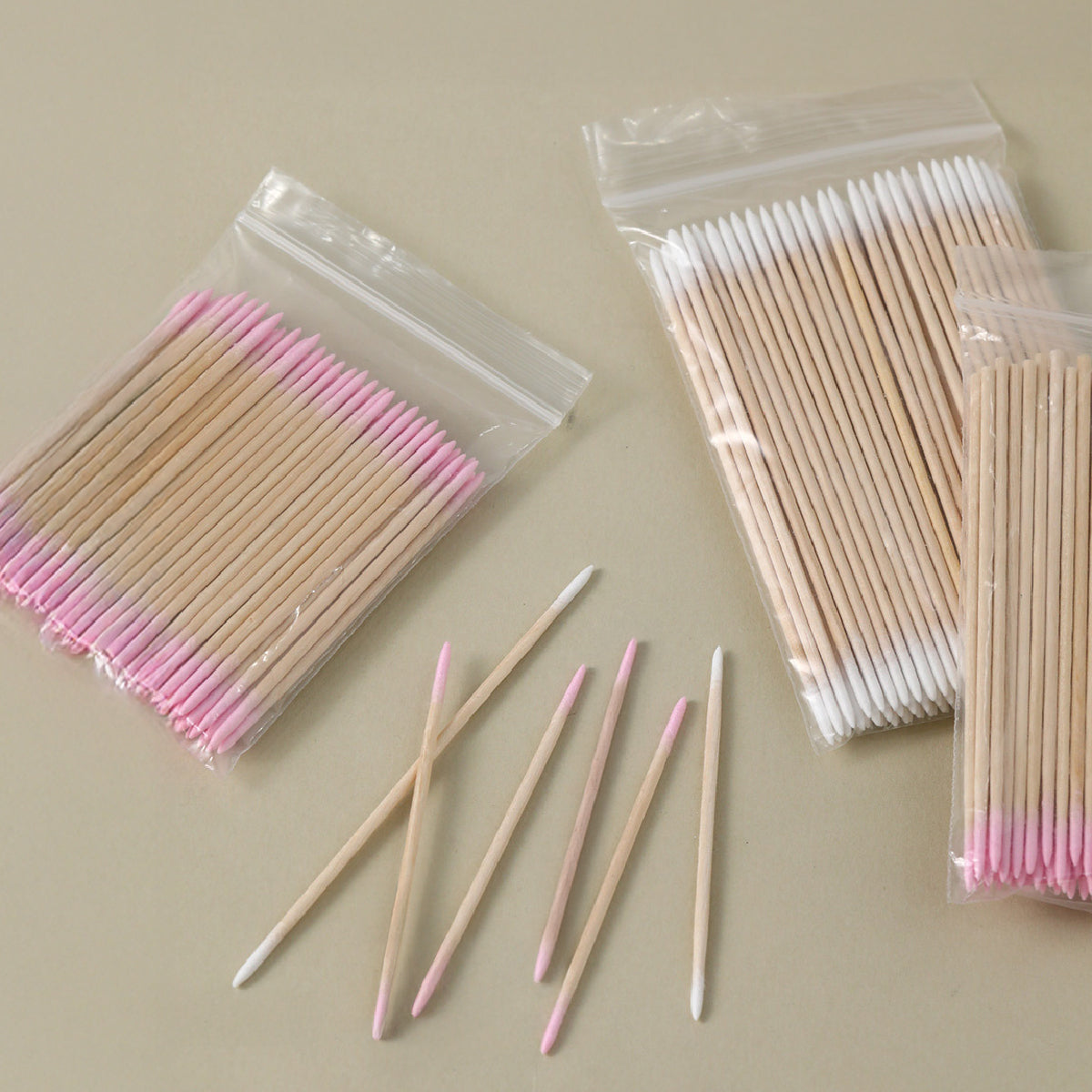 Nail Art Wooden Sticks Cotton Swabs