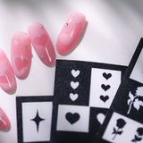 Nail Art Vinyl Stencils