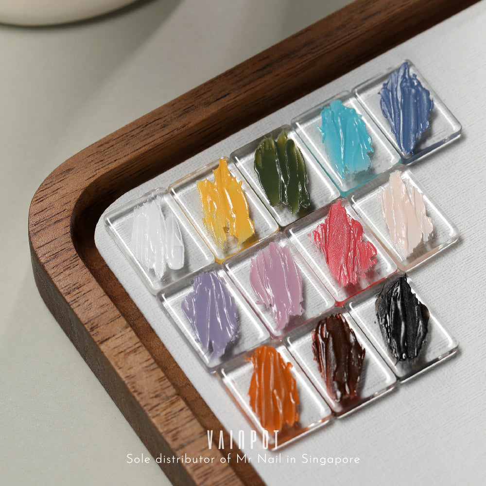 Mr Nail Oil Canvas Nail Art Paint Gel