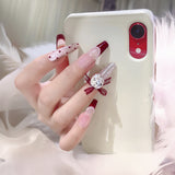 Organza Ribbon Charms / Pack of 5