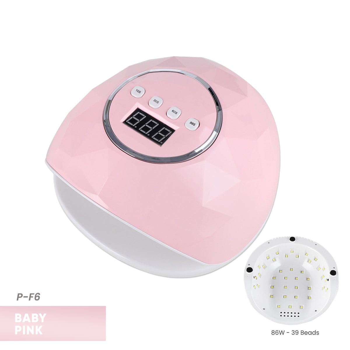 棱镜 86W 凝胶美甲 UV/LED 固化灯