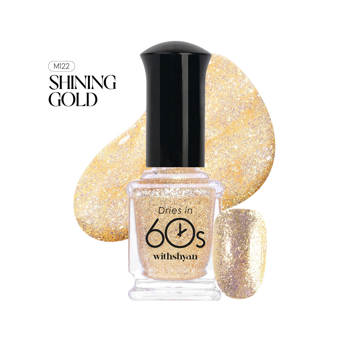 WithShyan Korea Nail Polishes Dries in 60s - Peach & Orange Collection