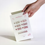 CLODI Pink Blossom Collection/ 6 Magnetic Colours