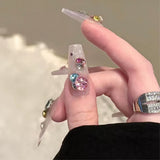 Pointed Back Gems Rhinestones Mix