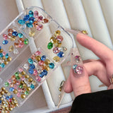 Pointed Back Gems Rhinestones Mix