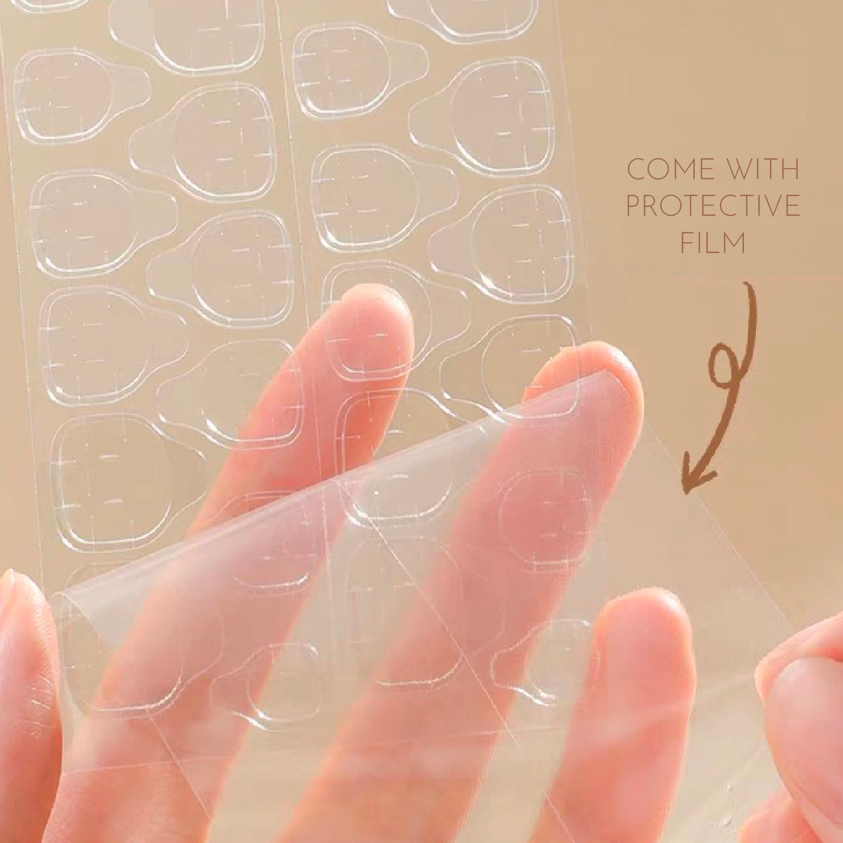 Press On Nails Adhesive Tabs/ 5 Sheets