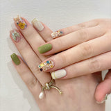 Pressed Dried Flowers & Leaves Mix Nail Art Decorations