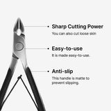 Professional cuticle nipper
