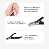 Professional cuticle nipper