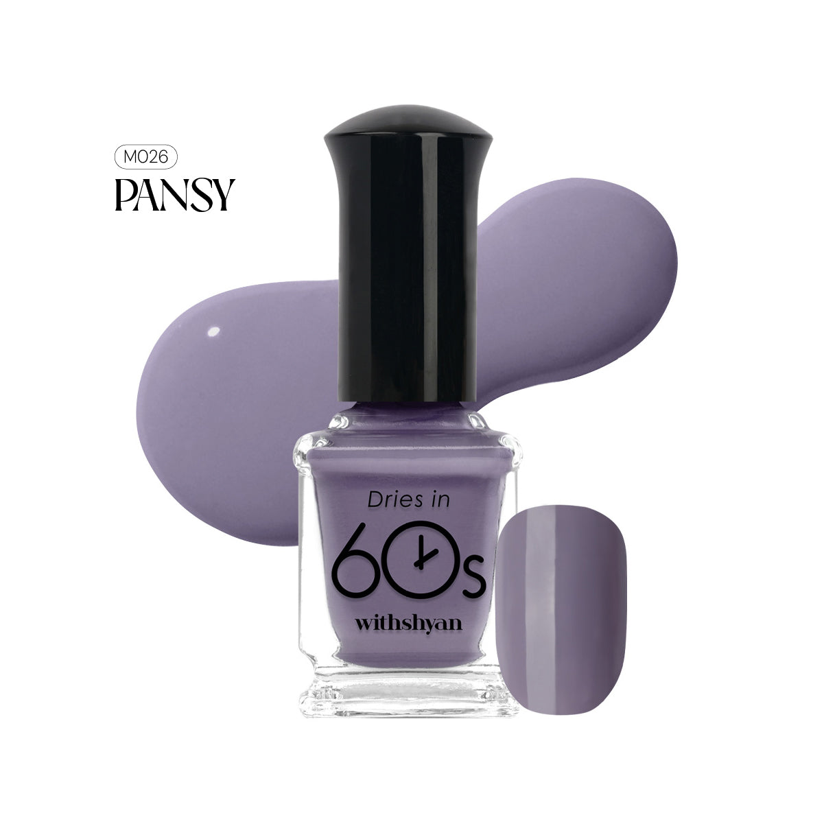 WithShyan Korea Nail Polishes Dries in 60s - Purple & Violet Collection