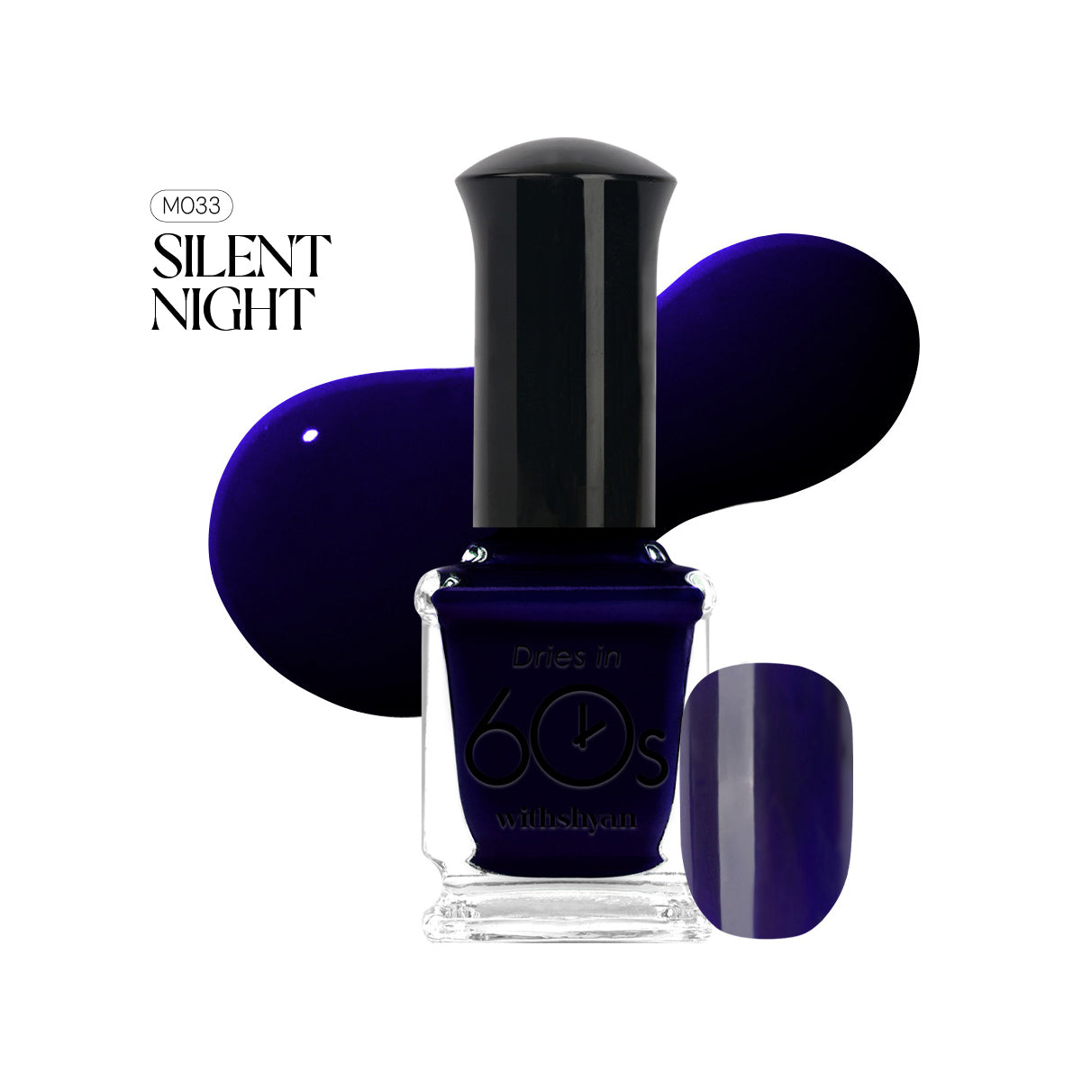 WithShyan Korea Nail Polishes Dries in 60s - Purple & Violet Collection