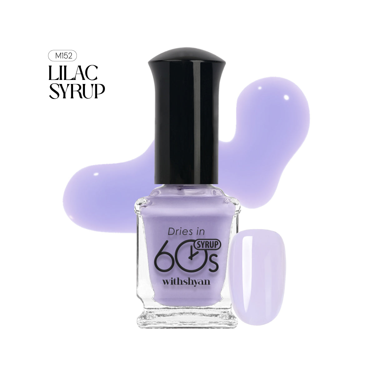 WithShyan Korea Nail Polishes Dries in 60s - Purple & Violet Collection
