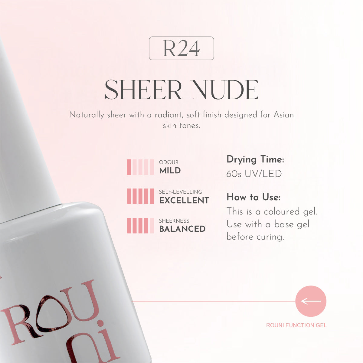 Rou Ni Sheer Nude / R24