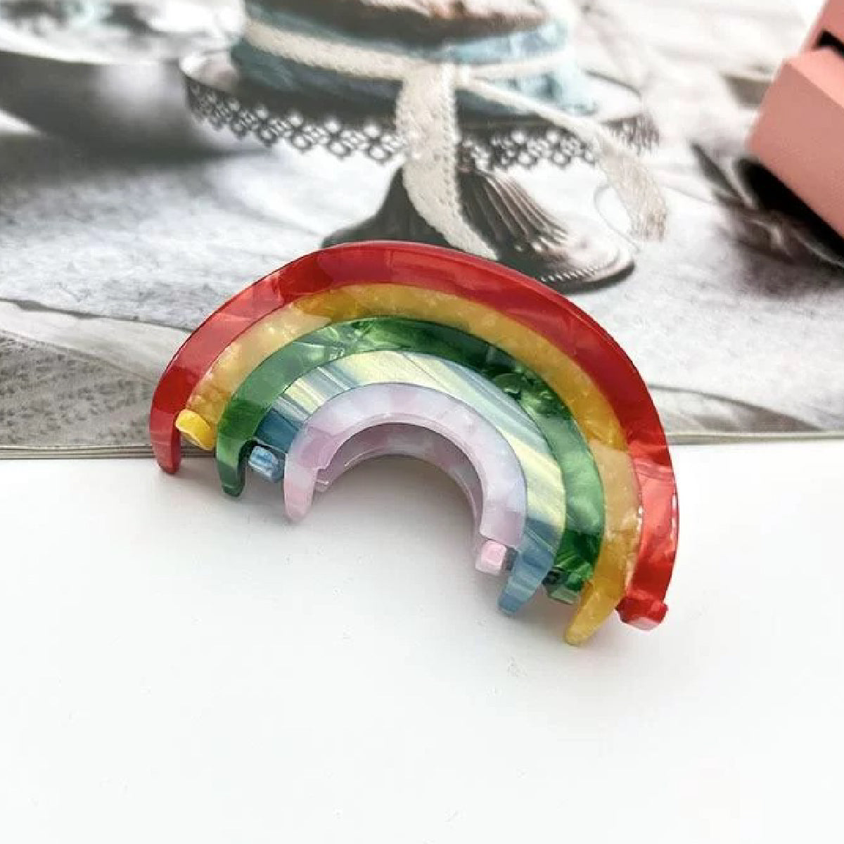 Rainbow Hair Claws