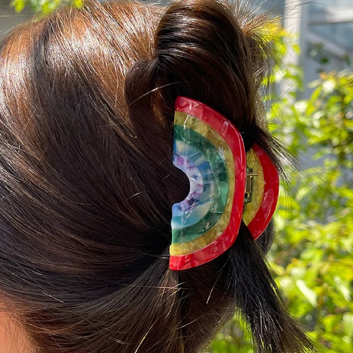 Rainbow Hair Claws