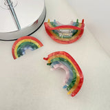 Rainbow Hair Claws