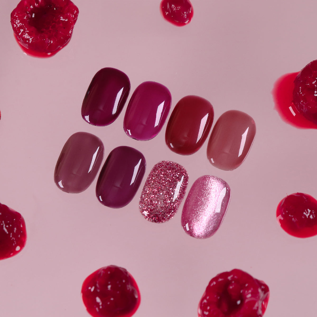 MAYOUR 8 Colours Raspberry