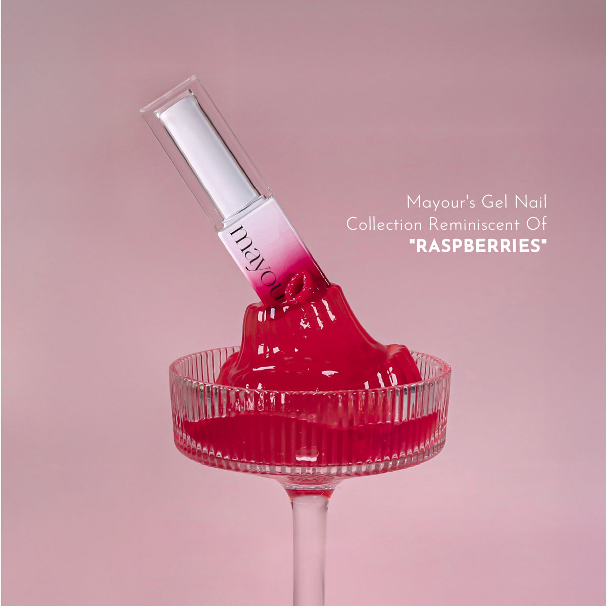MAYOUR 8 Colours Raspberry