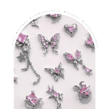 Rebel Princess Nail Art Charms / Pack of 3