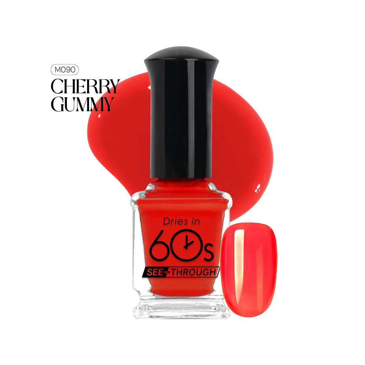 WithShyan Korea Nail Polishes Dries in 60s - Red & Burgundy Collection