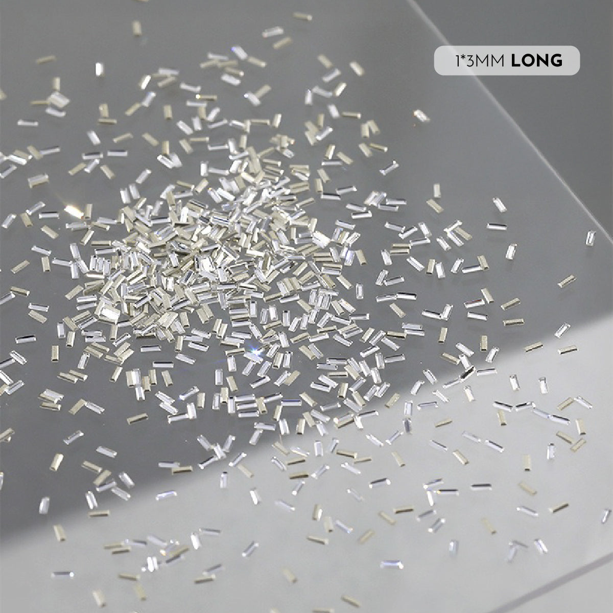 Reflective Bar Charms / Pack of 50