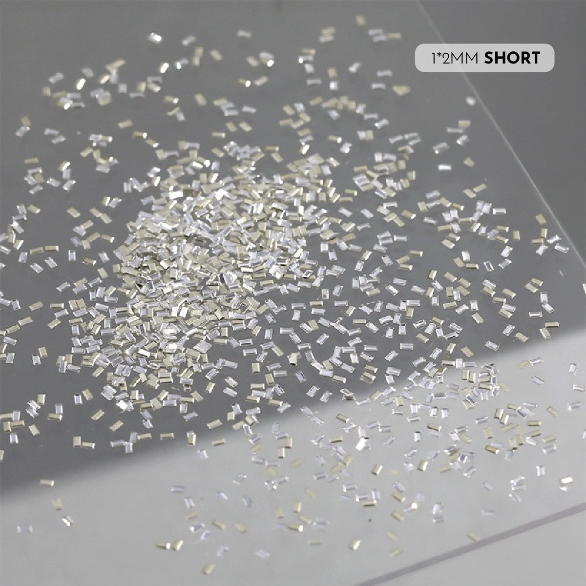 Reflective Bar Charms / Pack of 50