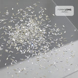 Reflective Bar Charms / Pack of 50