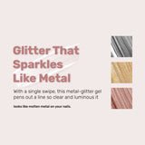 DGEL Romantic Twinkle Metallic Gel
