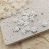 Roses & Camelia Charms / Pack of 10