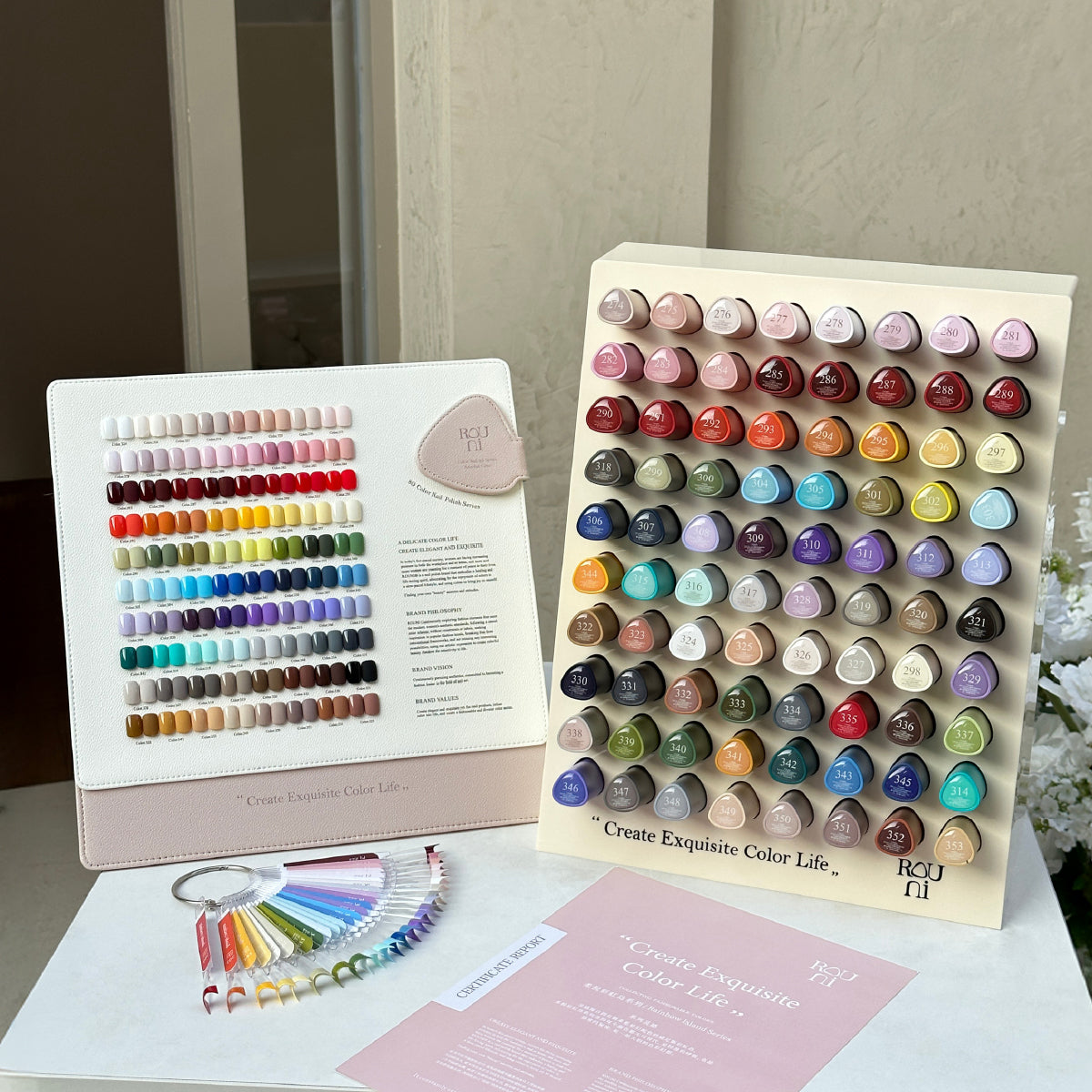 Rou Ni Rainbow Island Full Set / 80 Colours