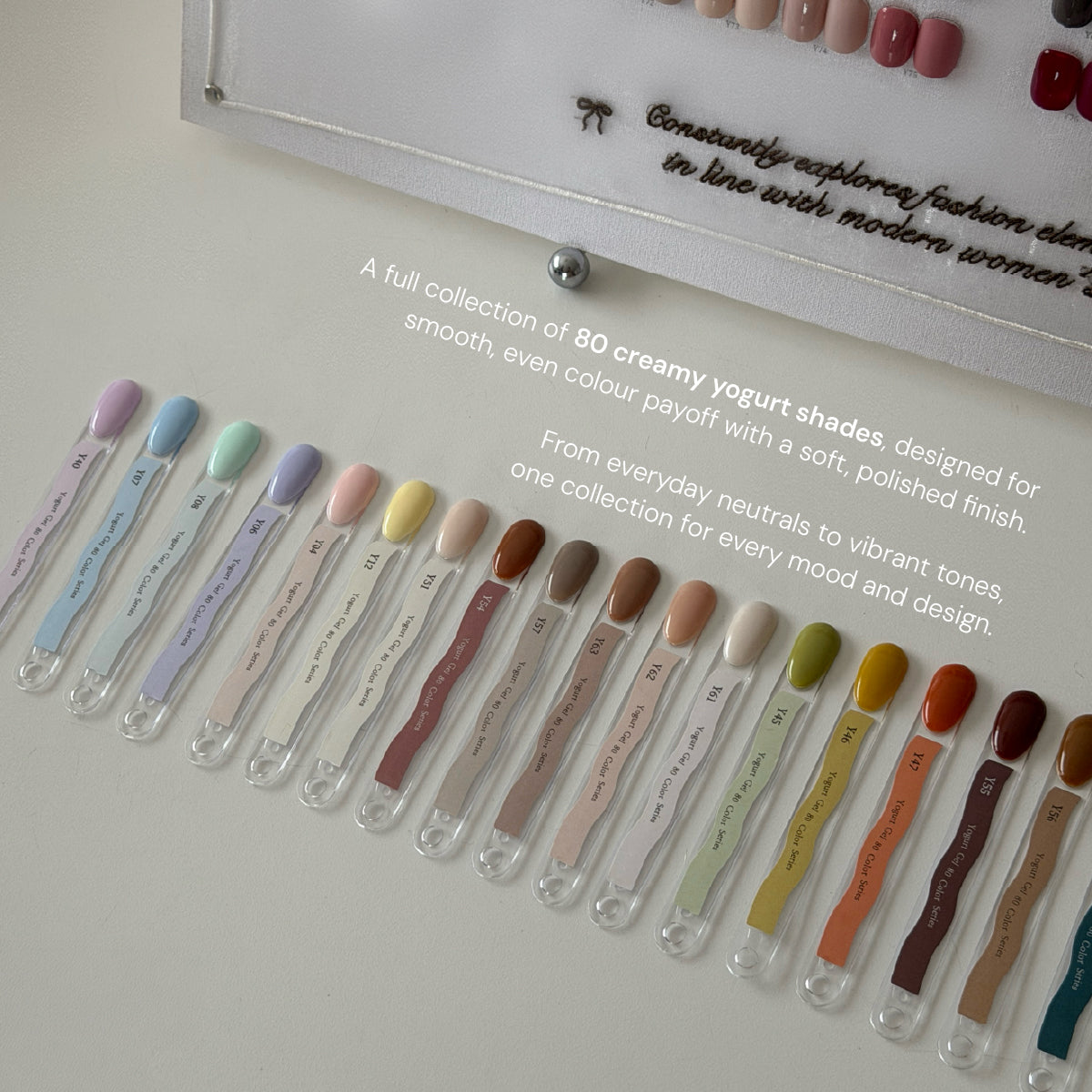 Rou Ni Yogurt Gel Full Set / 80 Colours