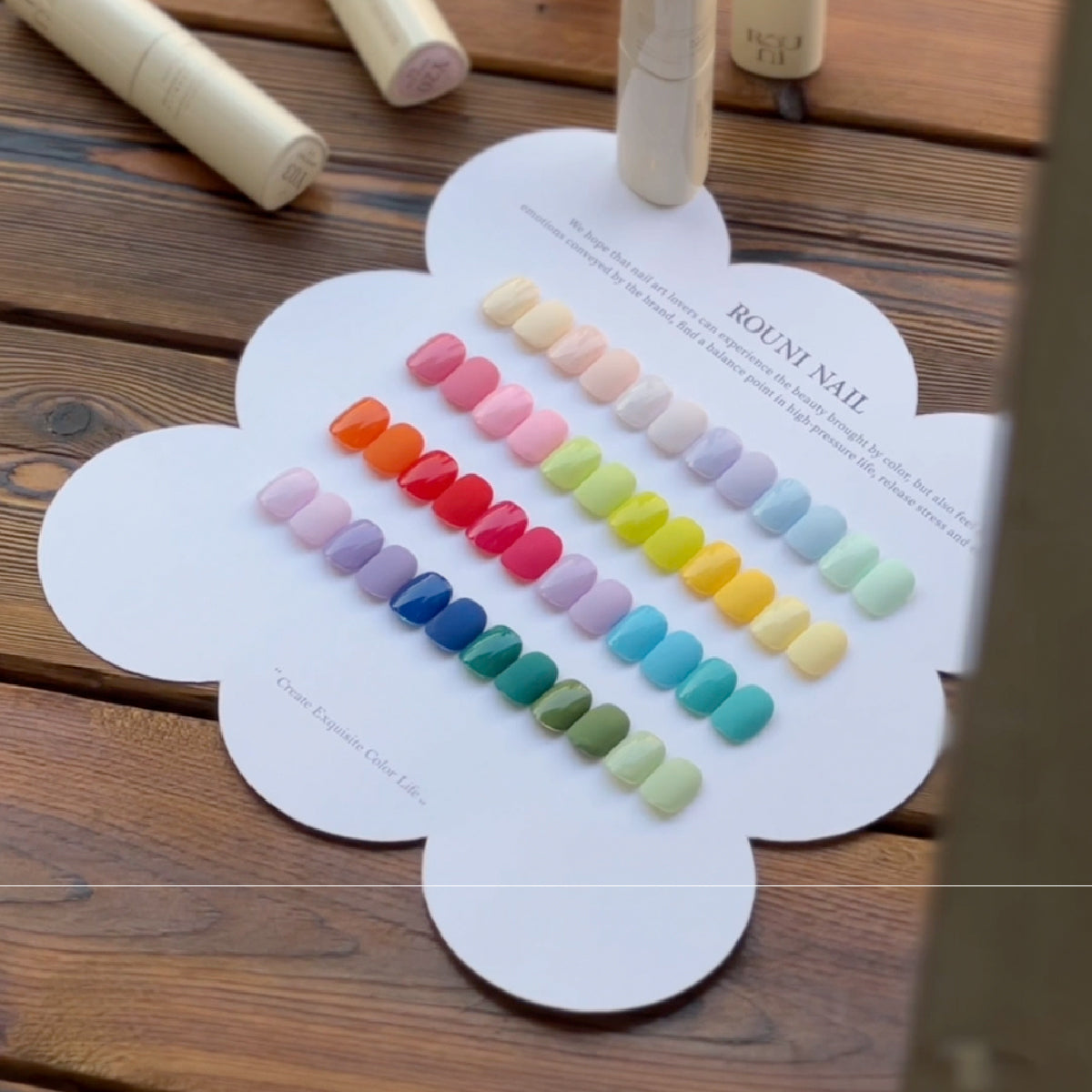 Rou Ni Yogurt Gel Full Set / 80 Colours