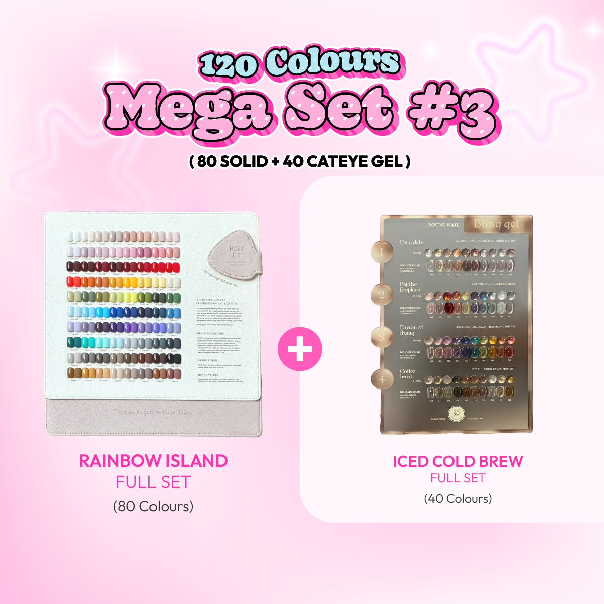 Rou Ni Iced Cold Brew Full Set / 40 Colours