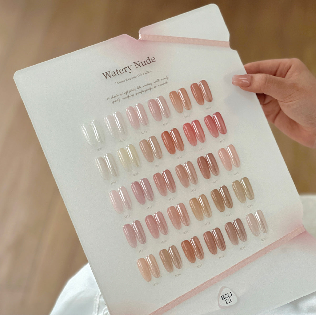 Rouni Watery Nude Collection / 30 Colours