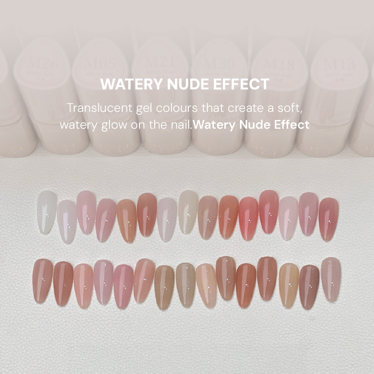 Rouni Watery Nude Full Set / 30 Colours